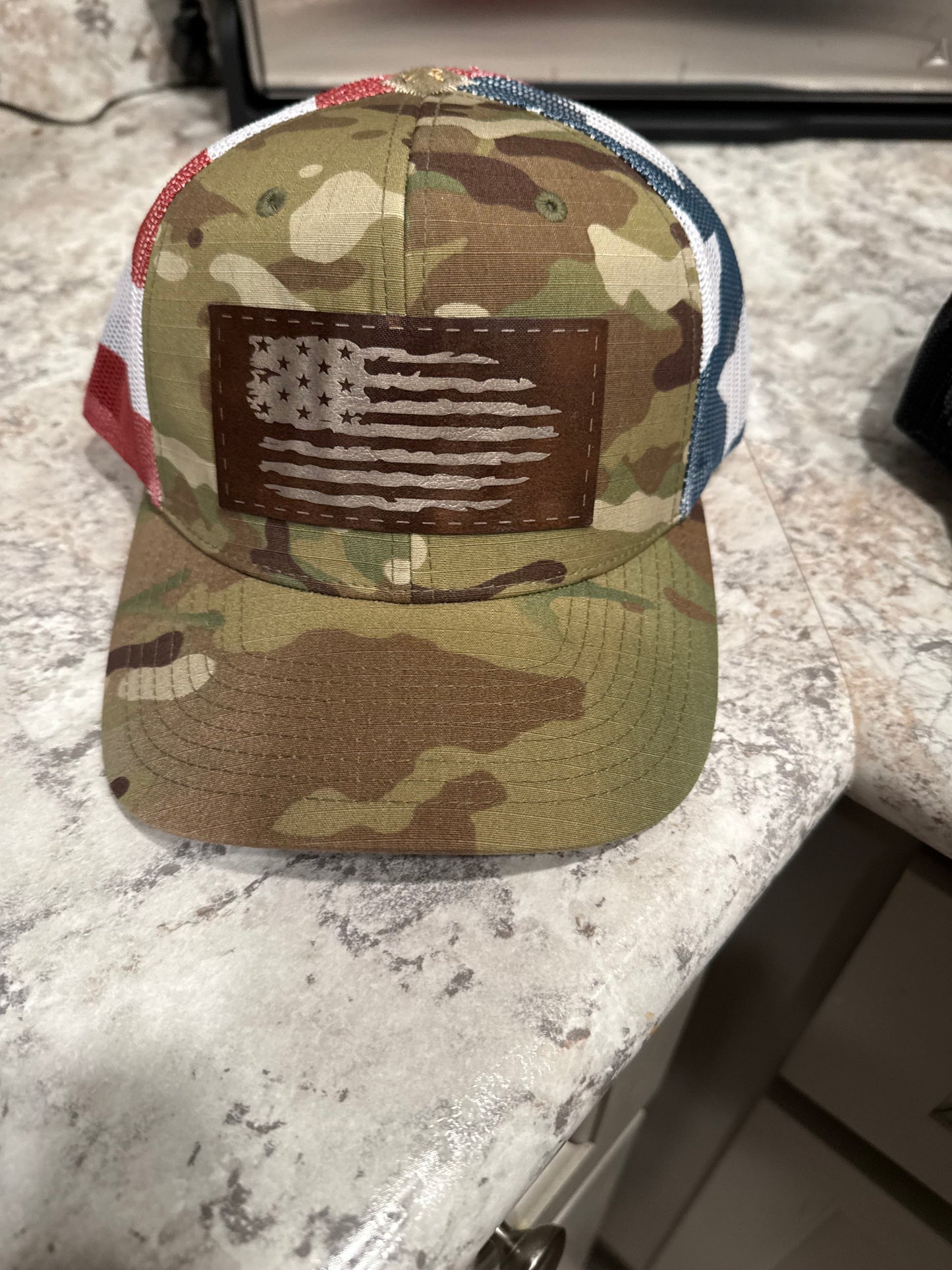 Richardson 112 Hat with Leather Patch