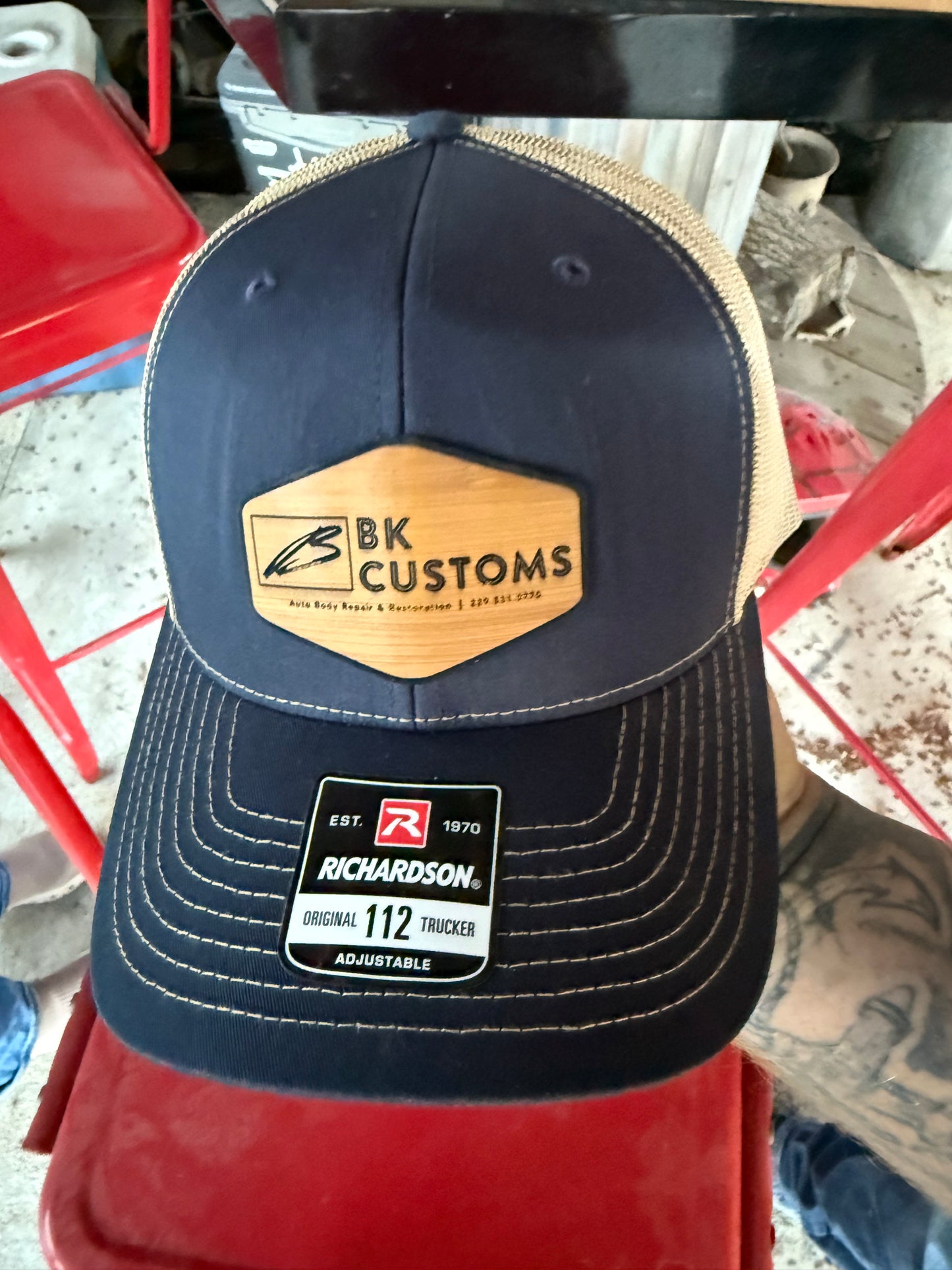 Richardson 112 Hat with Leather Patch
